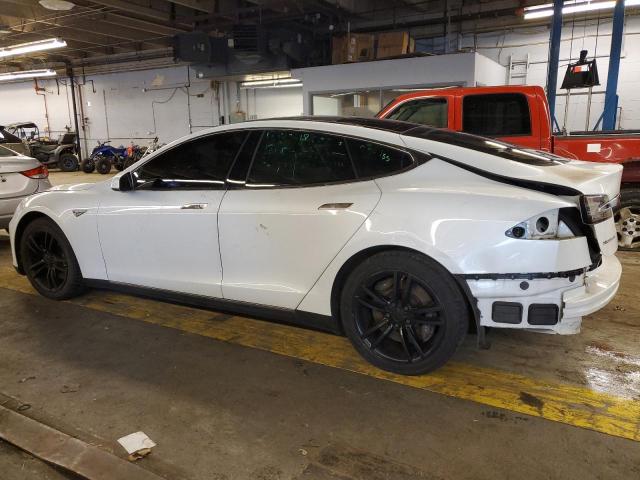 5YJSA1H15EFP62208 - 2014 TESLA MODEL S Սպիտակ լուսանկար 2
