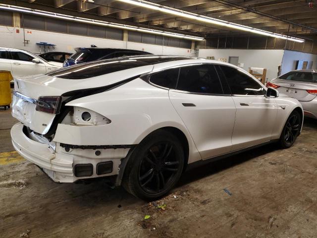 5YJSA1H15EFP62208 - 2014 TESLA MODEL S Սպիտակ լուսանկար 3