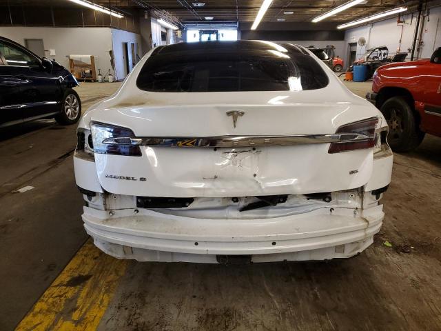 5YJSA1H15EFP62208 - 2014 TESLA MODEL S Սպիտակ լուսանկար 6