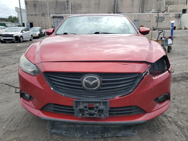 JM1GJ1W55F1191888 - 2015 MAZDA 6 GRAND TOURING RED photo 5