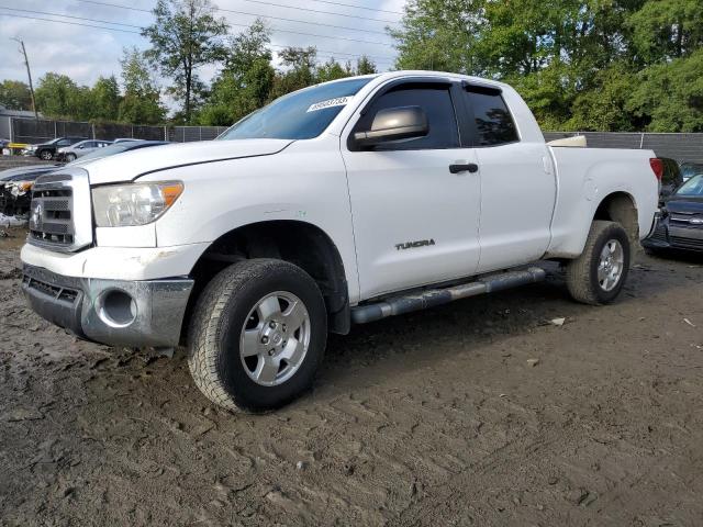 5TFUM5F1XCX037832 - 2012 TOYOTA TUNDRA DOUBLE CAB SR5 WHITE photo 1