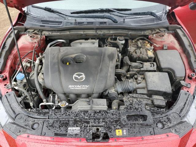 JM1BM1M31F1236392 - 2015 MAZDA 3 GRAND TOURING RED photo 11