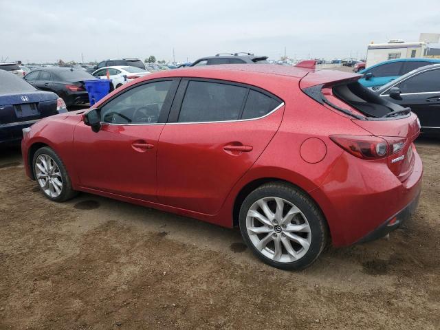 JM1BM1M31F1236392 - 2015 MAZDA 3 GRAND TOURING RED photo 2