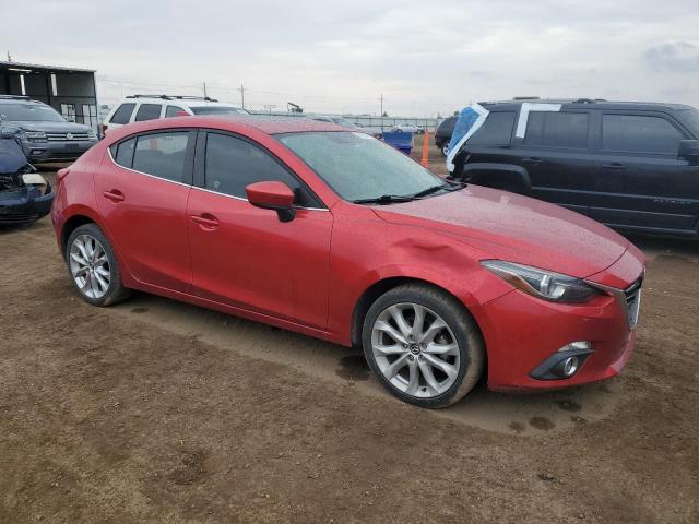 JM1BM1M31F1236392 - 2015 MAZDA 3 GRAND TOURING RED photo 4