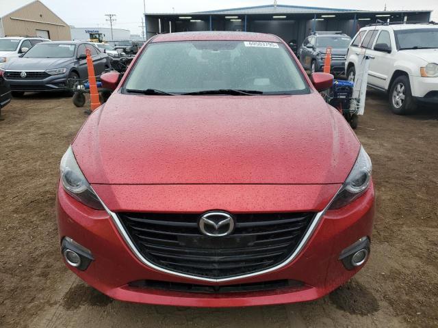 JM1BM1M31F1236392 - 2015 MAZDA 3 GRAND TOURING RED photo 5