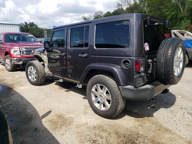 1C4BJWEG5HL602174 - 2017 JEEP WRANGLER U SAHARA SILVER photo 2
