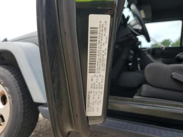 1J4AA2D15BL541346 - 2011 JEEP WRANGLER SPORT GREEN photo 13