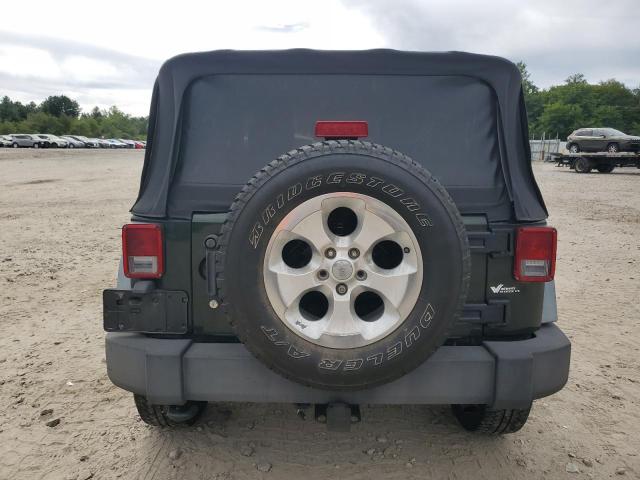 1J4AA2D15BL541346 - 2011 JEEP WRANGLER SPORT GREEN photo 6