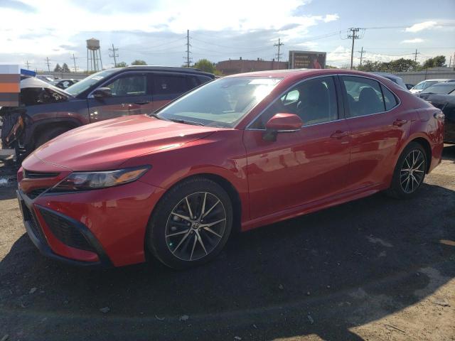 4T1T11AK6PU103664 - 2023 TOYOTA CAMRY SE NIGHT SHADE RED photo 1