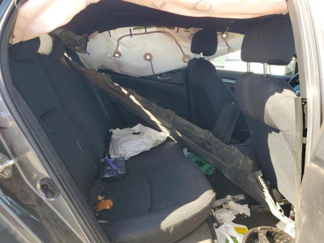 SHHFK7H39LU413356 - 2020 HONDA CIVIC LX ნაცრისფერი ფოტო 10