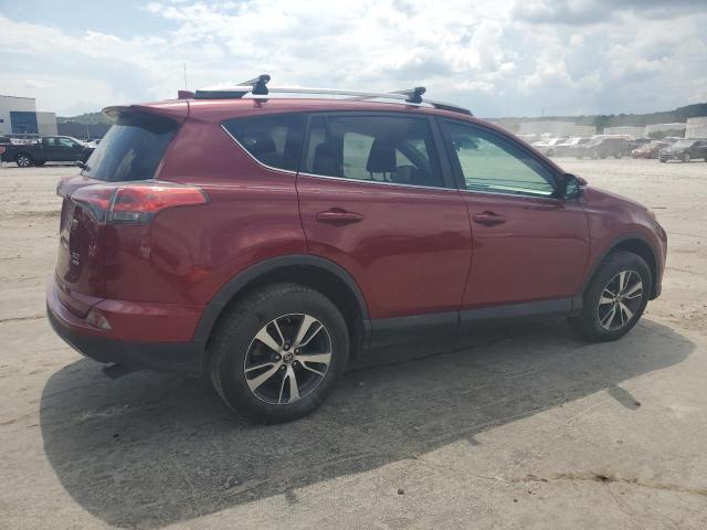 2T3RFREV7JW705860 - 2018 TOYOTA RAV4 ADVENTURE MAROON photo 3