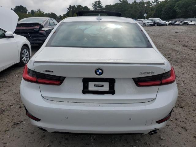 WBA5R7C01LFH51397 - 2020 BMW 330XI WHITE photo 6