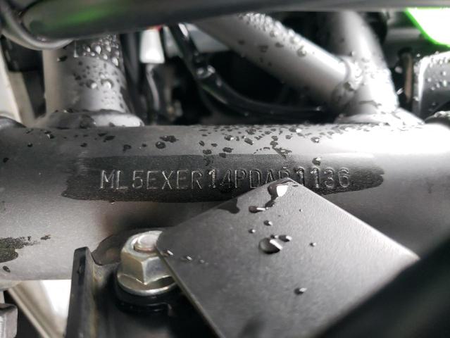 ML5EXER14PDAB1136 - 2023 KAWASAKI EX650 R GREEN photo 10