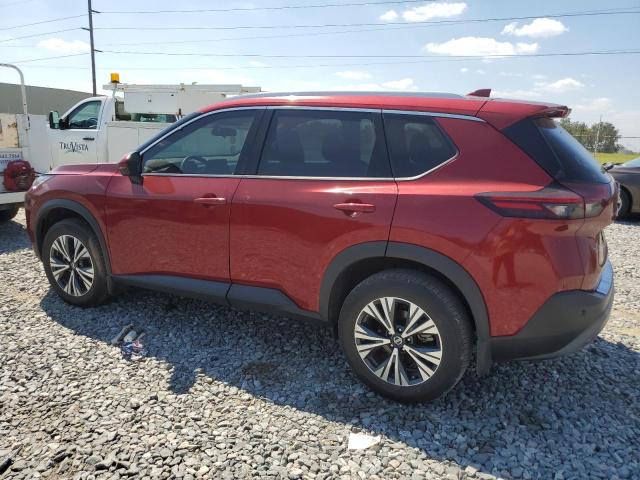 5N1AT3BA1MC802270 - 2021 NISSAN ROGUE SV RED photo 2