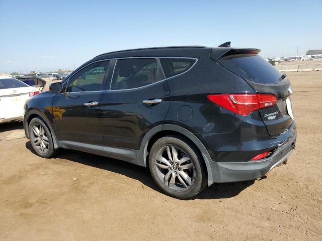 5XYZUDLA9DG067820 - 2013 HYUNDAI SANTA FE S BLACK photo 2
