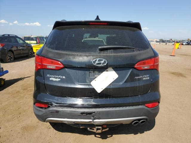 5XYZUDLA9DG067820 - 2013 HYUNDAI SANTA FE S BLACK photo 6