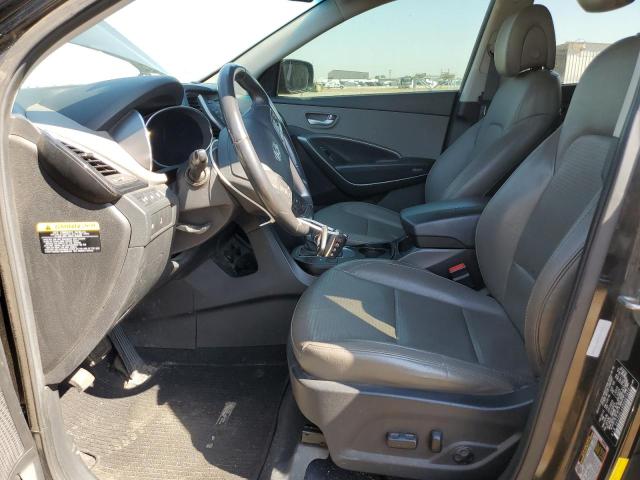 5XYZUDLA9DG067820 - 2013 HYUNDAI SANTA FE S BLACK photo 7