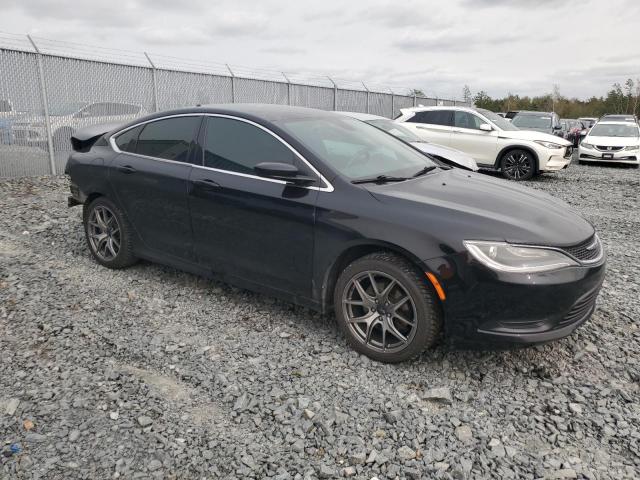 1C3CCCFB6FN530990 - 2015 CHRYSLER 200 LX BLACK photo 4