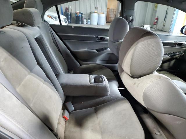 1HGFA16878L080175 - 2008 HONDA CIVIC EX BLUE photo 10