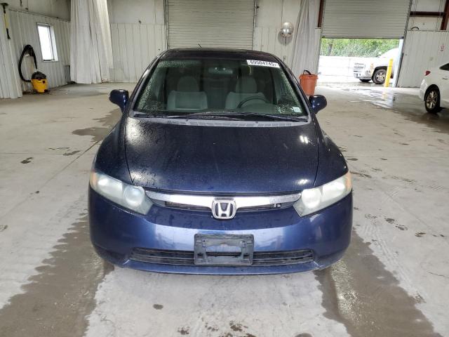 1HGFA16878L080175 - 2008 HONDA CIVIC EX BLUE photo 5