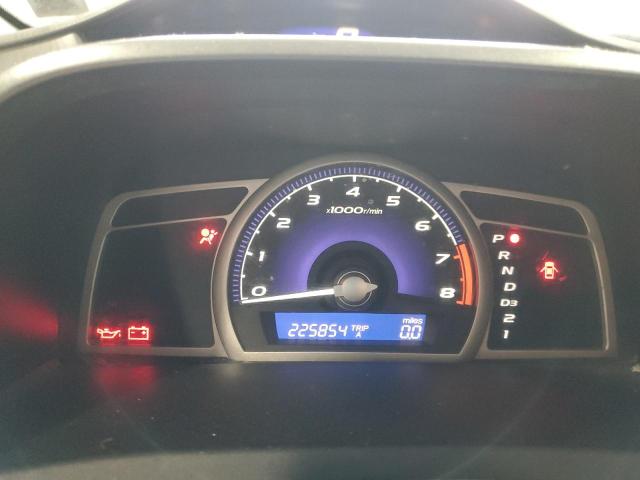 1HGFA16878L080175 - 2008 HONDA CIVIC EX BLUE photo 9