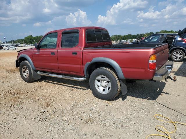 5TEGN92N94Z424537 - 2004 TOYOTA TACOMA DOUBLE CAB PRERUNNER RED photo 2