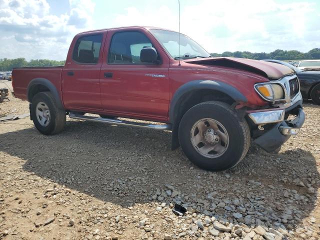 5TEGN92N94Z424537 - 2004 TOYOTA TACOMA DOUBLE CAB PRERUNNER RED photo 4