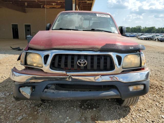 5TEGN92N94Z424537 - 2004 TOYOTA TACOMA DOUBLE CAB PRERUNNER RED photo 5