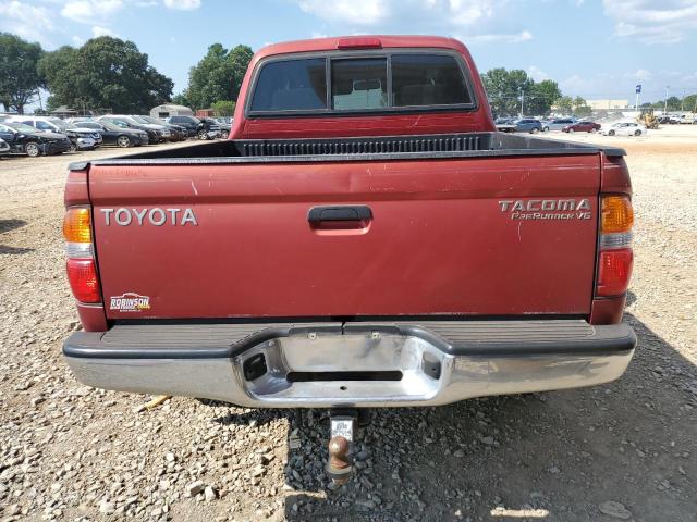 5TEGN92N94Z424537 - 2004 TOYOTA TACOMA DOUBLE CAB PRERUNNER RED photo 6