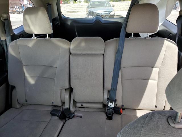 5FNYF5H37JB007155 - 2018 HONDA PILOT EX WHITE photo 10