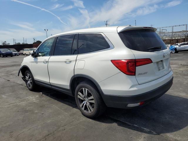 5FNYF5H37JB007155 - 2018 HONDA PILOT EX WHITE photo 2