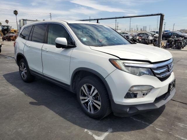 5FNYF5H37JB007155 - 2018 HONDA PILOT EX WHITE photo 4