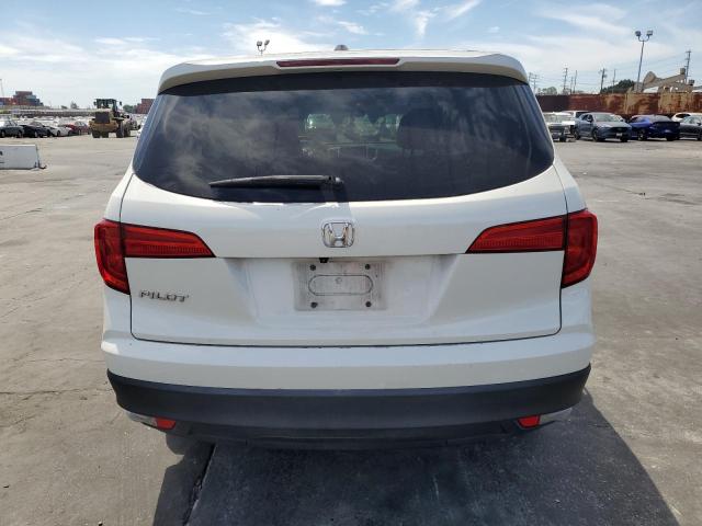 5FNYF5H37JB007155 - 2018 HONDA PILOT EX WHITE photo 6