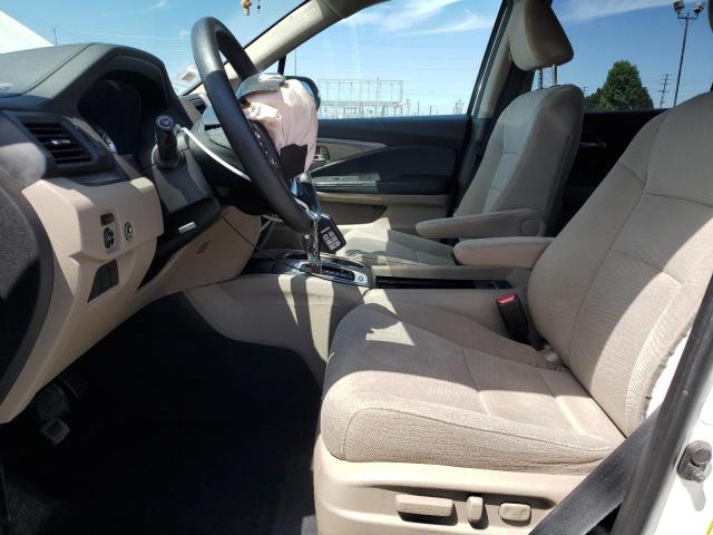 5FNYF5H37JB007155 - 2018 HONDA PILOT EX WHITE photo 7