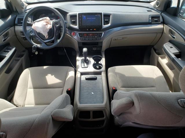 5FNYF5H37JB007155 - 2018 HONDA PILOT EX WHITE photo 8