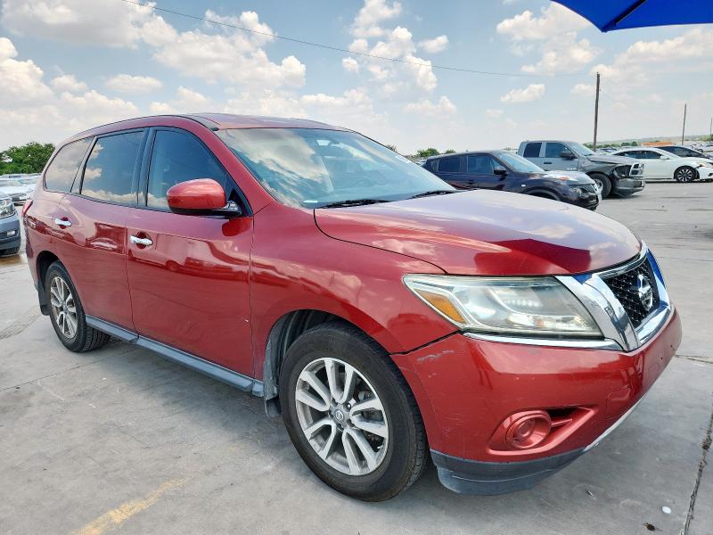 5N1AR2MN0EC701165 - 2014 NISSAN PATHFINDER S BURGUNDY photo 4