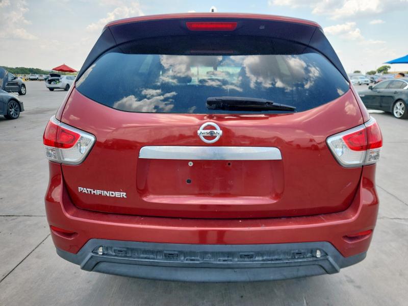 5N1AR2MN0EC701165 - 2014 NISSAN PATHFINDER S BURGUNDY photo 6