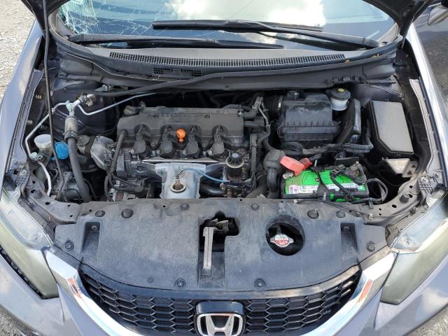 19XFB2F85FE082742 - 2015 HONDA CIVIC EX GRAY photo 11