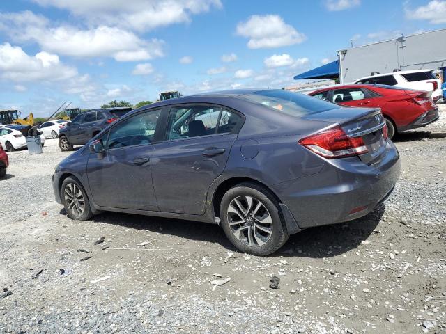 19XFB2F85FE082742 - 2015 HONDA CIVIC EX GRAY photo 2