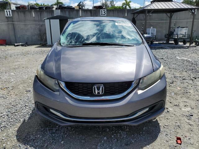 19XFB2F85FE082742 - 2015 HONDA CIVIC EX GRAY photo 5