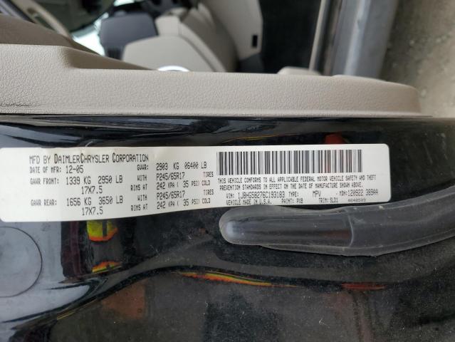 1J8HG58276C193183 - 2006 JEEP COMMANDER LIMITED 黑色 照片 14