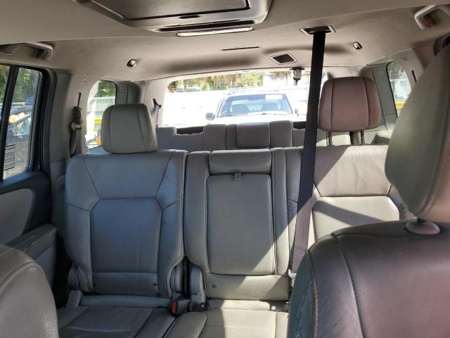 5FNYF3H66CB034963 - 2012 HONDA PILOT EXL ლურჯი ფოტო 10