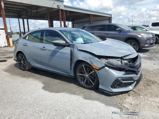 SHHFK7H45MU230806 - 2021 HONDA CIVIC SPORT GRAY photo 4