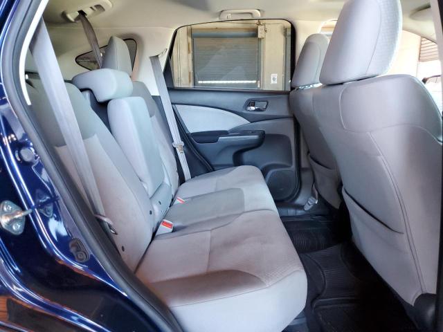 2HKRM4H56GH653075 - 2016 HONDA CR-V EX BLUE photo 10