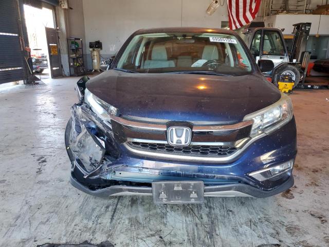2HKRM4H56GH653075 - 2016 HONDA CR-V EX BLUE photo 5