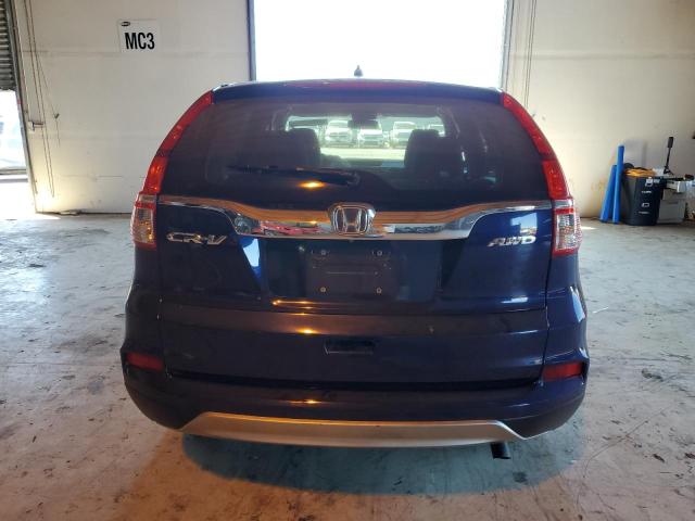 2HKRM4H56GH653075 - 2016 HONDA CR-V EX BLUE photo 6