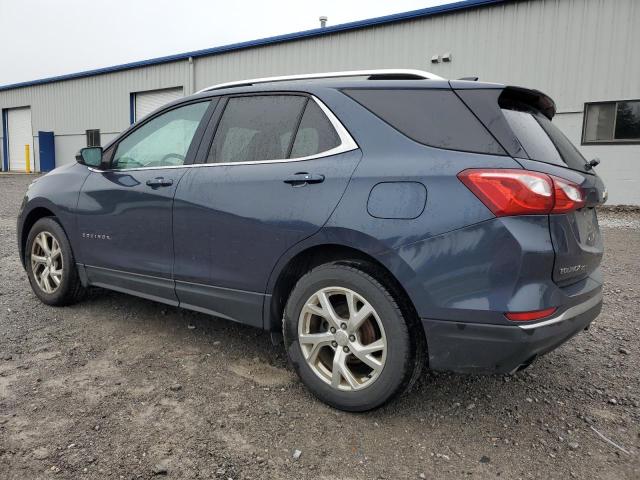 3GNAXKEX2JL369343 - 2018 CHEVROLET EQUINOX LT BLUE photo 2