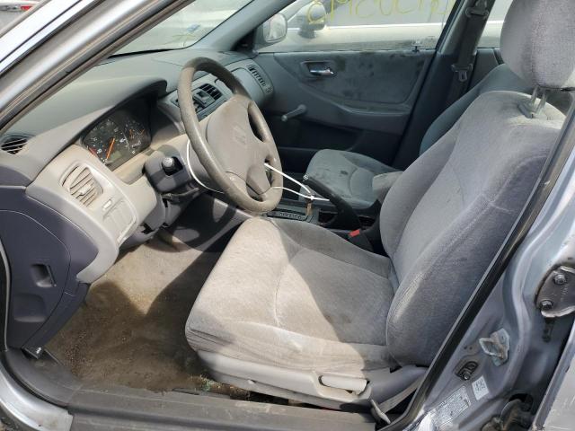 1HGCF86691A044999 - 2001 HONDA ACCORD VALUE SILVER photo 7