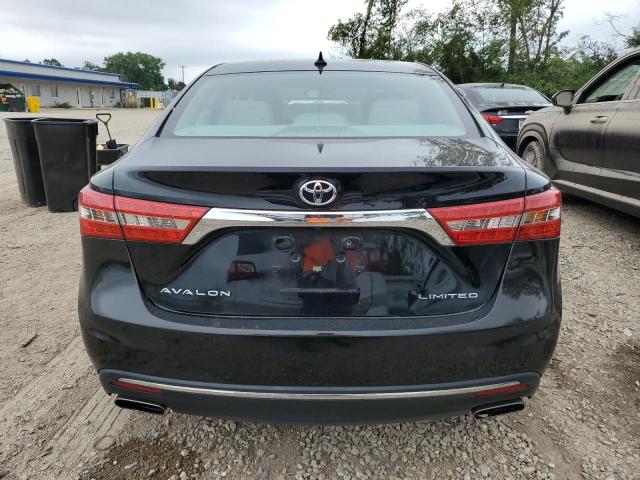 4T1BK1EB0HU264466 - 2017 TOYOTA AVALON XLE BLACK photo 6