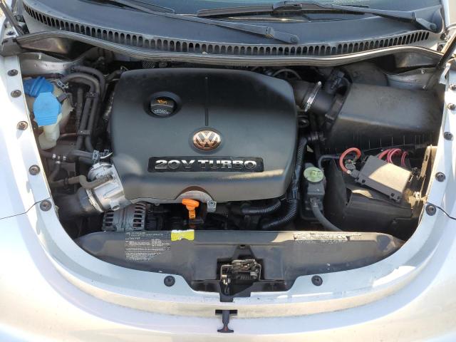 3VWCD31Y14M351734 - 2004 VOLKSWAGEN NEW BEETLE GLS SILVER photo 11
